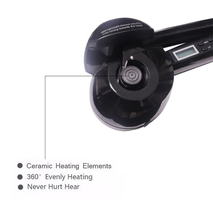 Ceramic Automatic Hair Curler with Pear Flower Design